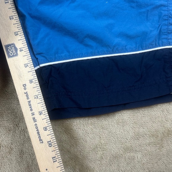 Nike Mens Blue Colorblock Mesh Lined Athletic Shorts Small Swim Trunks - Picture 2 of 10